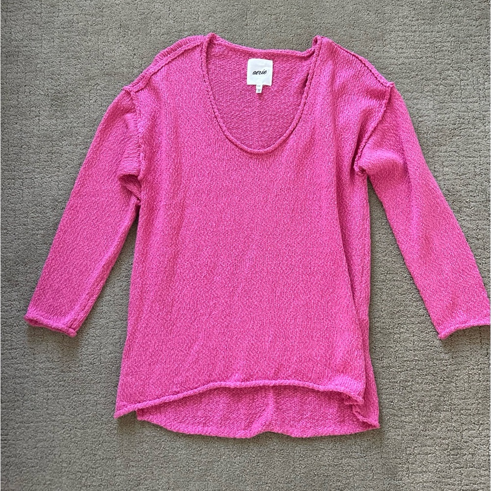 Aerie Oversized Lightweight Sweater